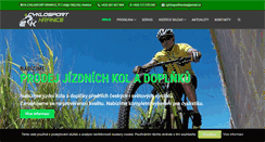 Desktop Screenshot of cyklosporthranice.cz